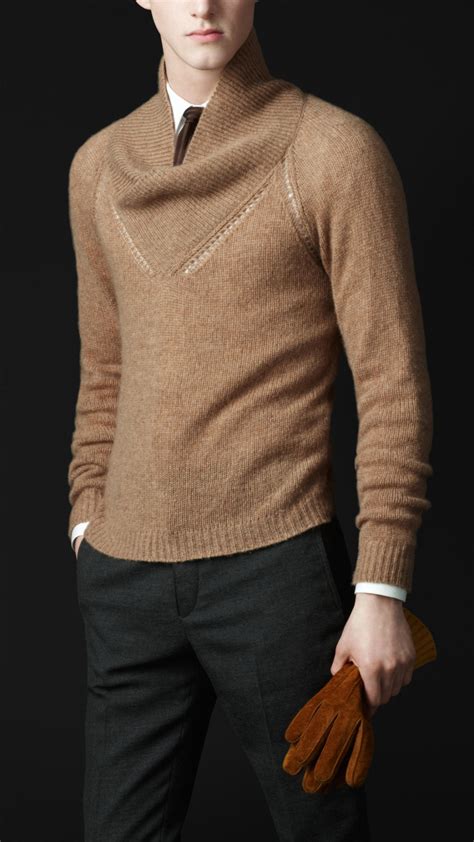 burberry men wool sweater|Burberry sweater men's hoodie.